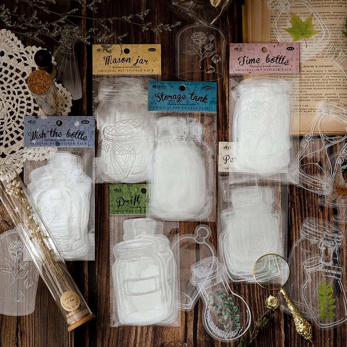Laminating Pouches for DIY Botanical Bookmarks