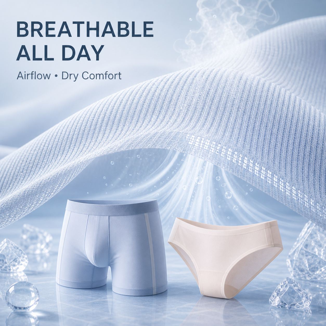 Ice Silk Underwear – Men & Women