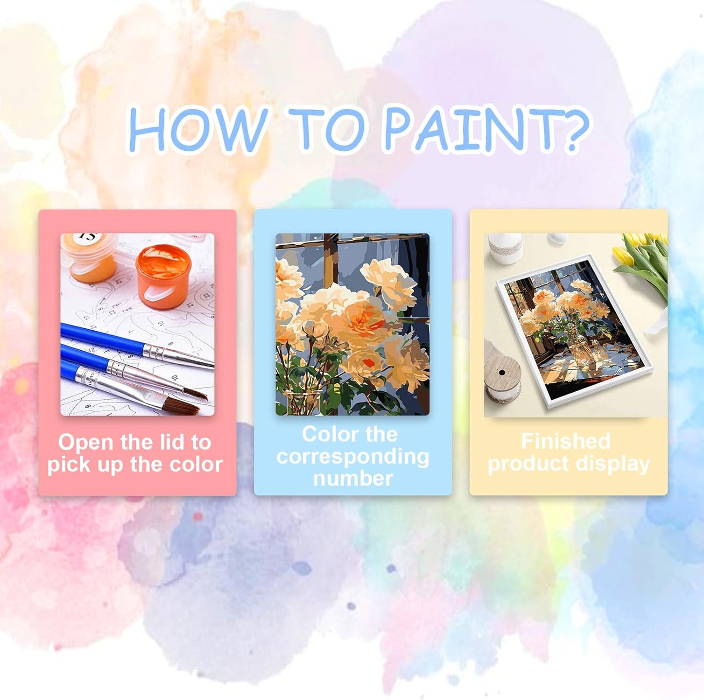 Cozy Cabin in the Woods Paint by Numbers – Rustic Retreat DIY Kit