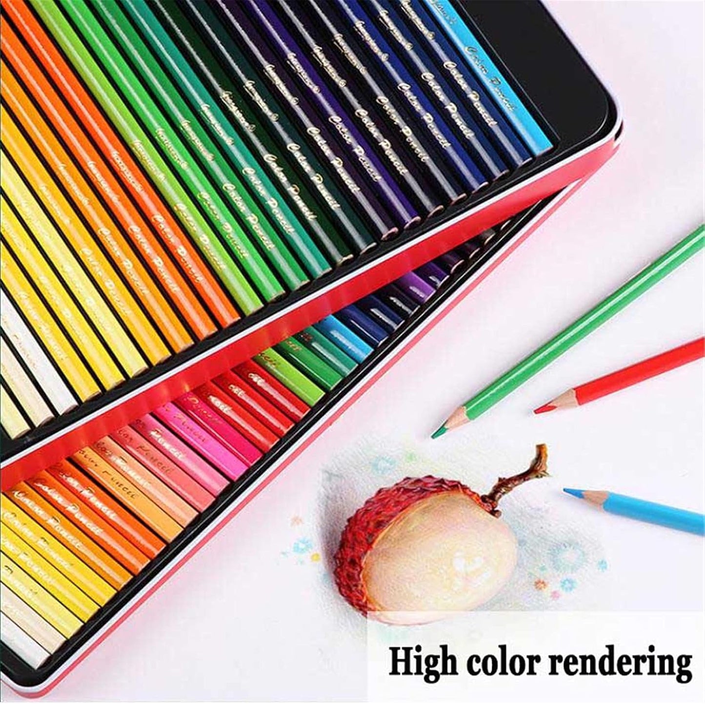 Tin Case Oil-Based Color Pens