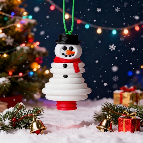 DIY Button Snowman Ornament Kit
