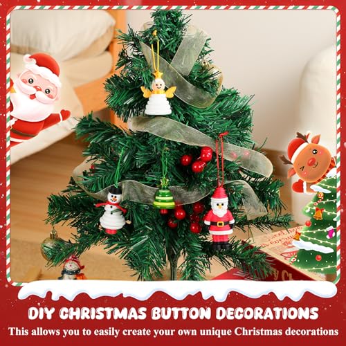 DIY Button Snowman Ornament Kit