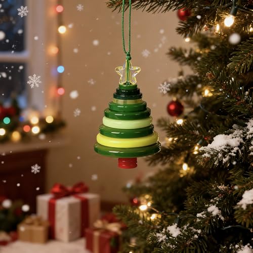 DIY Button Snowman Ornament Kit