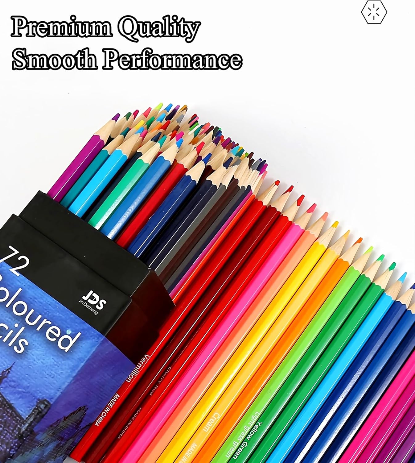 Cardboard Box Oil-Based Color Pens