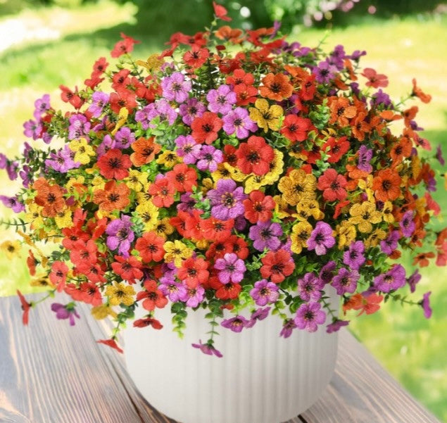 Lifelike Outdoor Flowers That Won’t Fade – No Watering, No Maintenance
