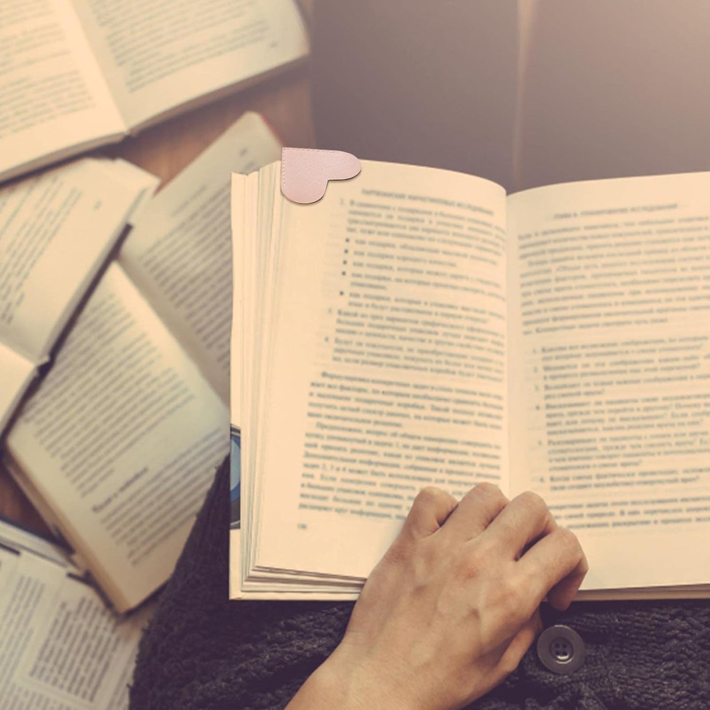 Heart-shaped Bookmarks(Buy 3, Get 3 Free)