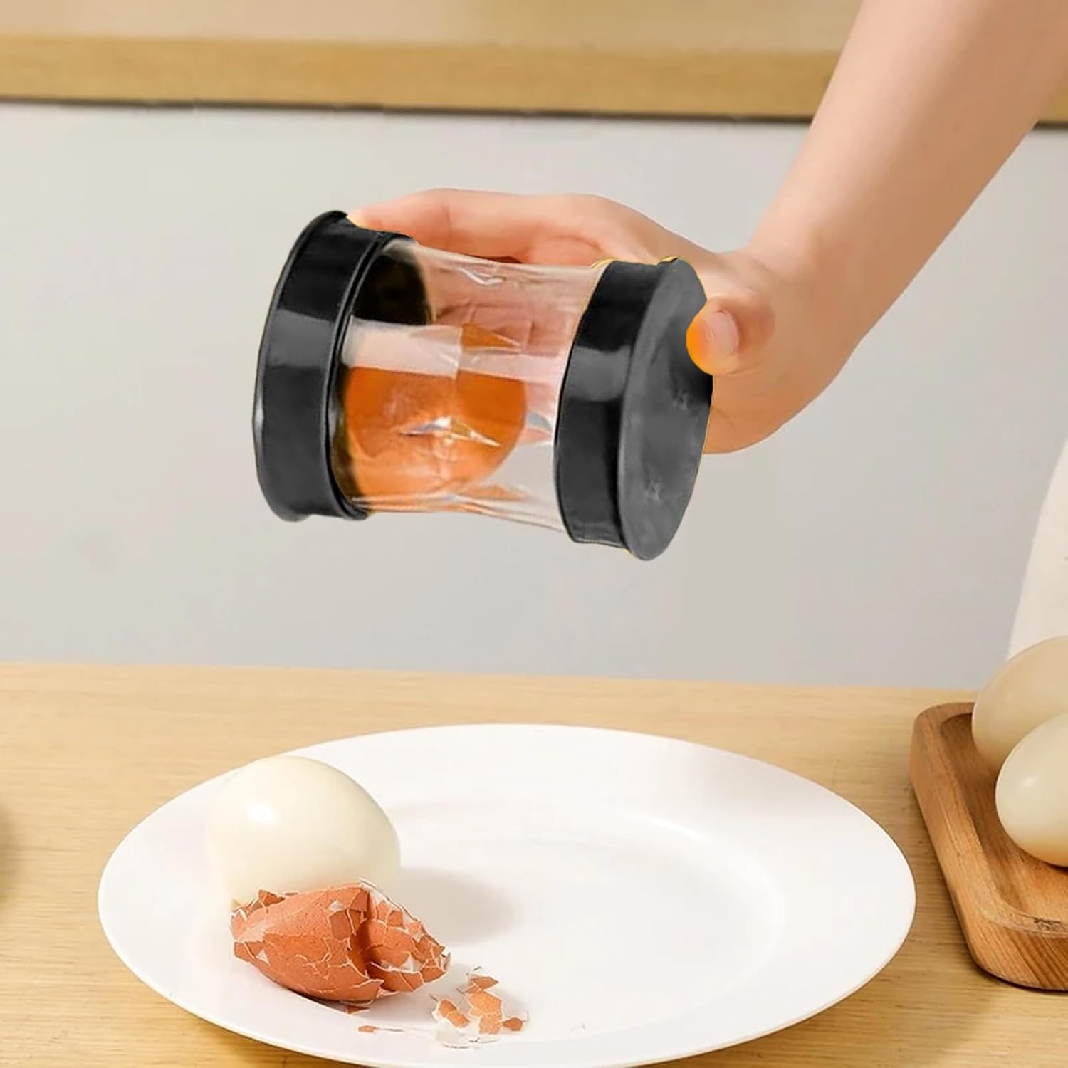 Hard-Boiled Egg Peeler🥚
