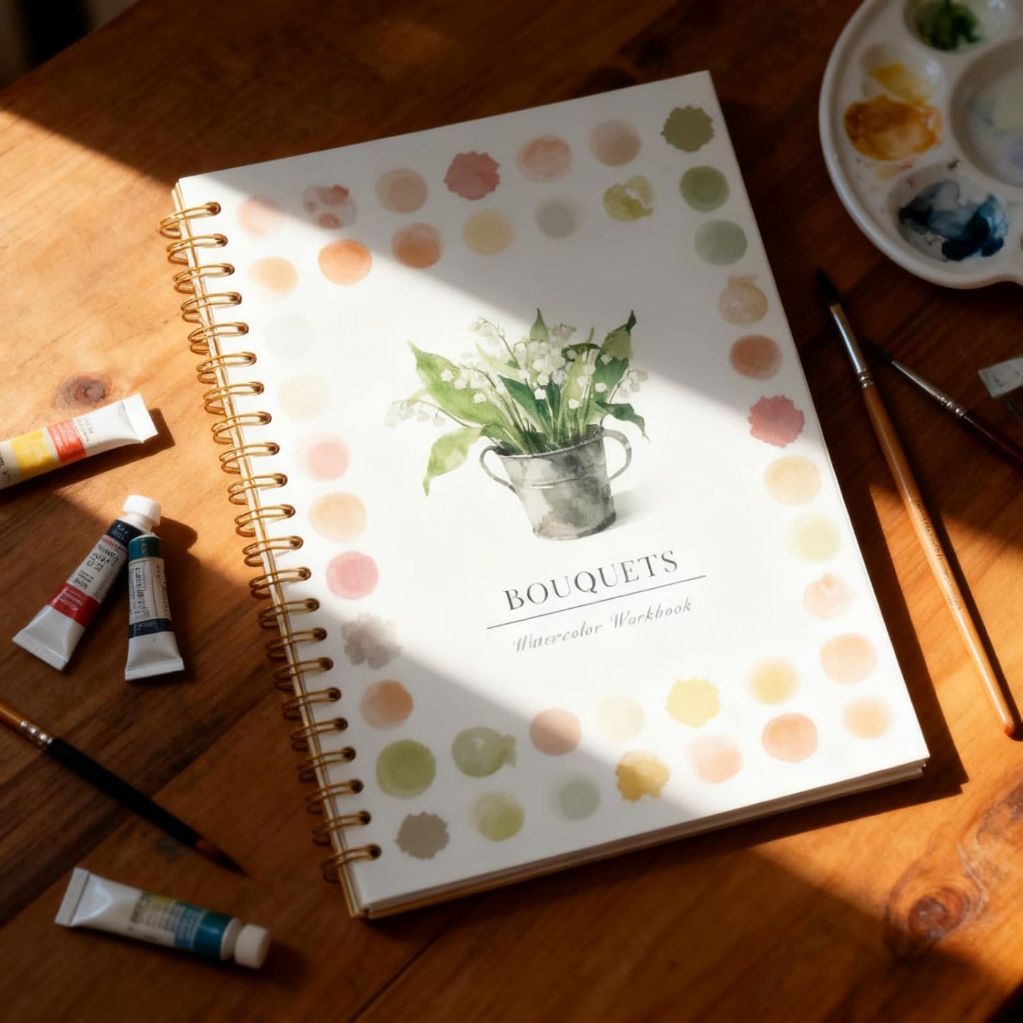 Beginner-Friendly Watercolor Workbook