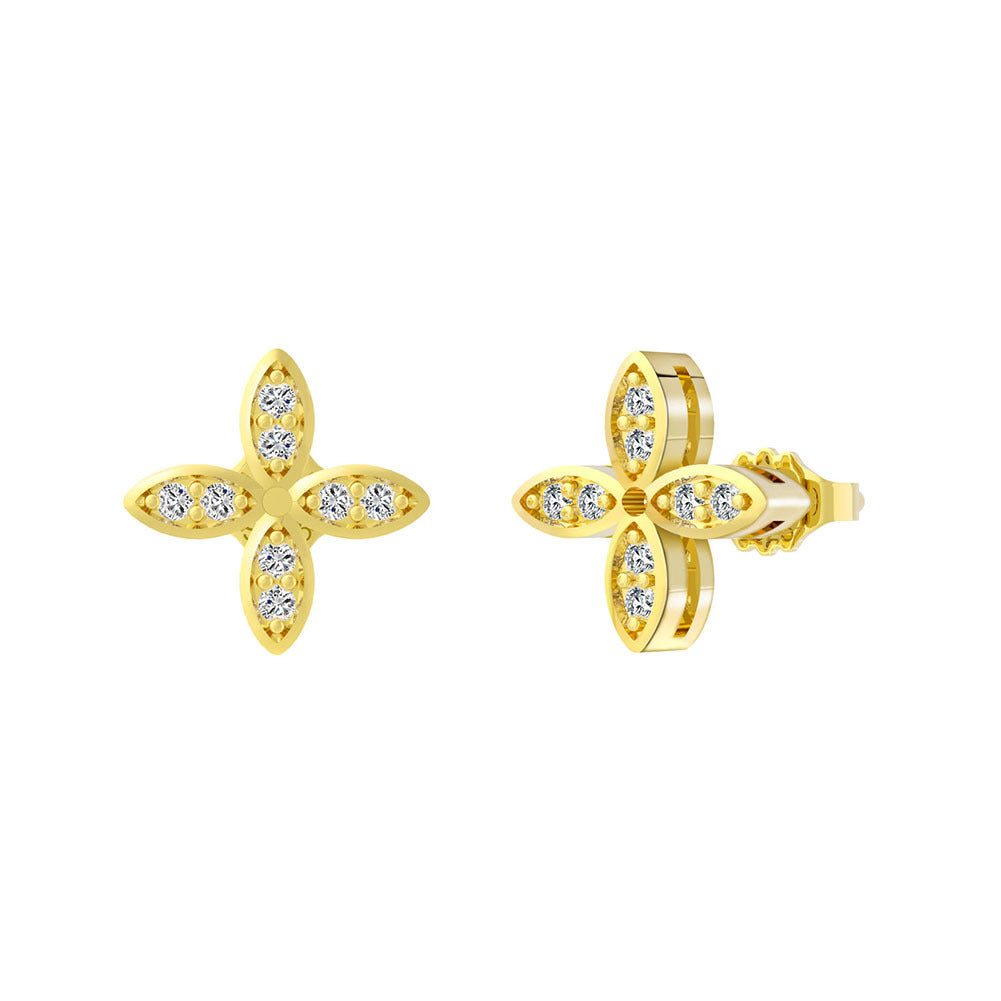 14K Gold Plated/18K Gold Vermeil  Small Huggie Earrings for Women | 925 Sterling Silver Post, Comfortable & Hypoallergenic