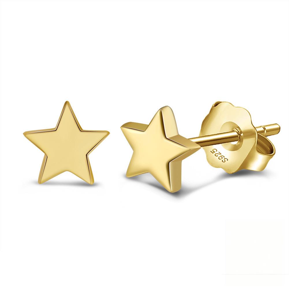 14K Gold Plated/18K Gold Vermeil  Small Huggie Earrings for Women | 925 Sterling Silver Post, Comfortable & Hypoallergenic