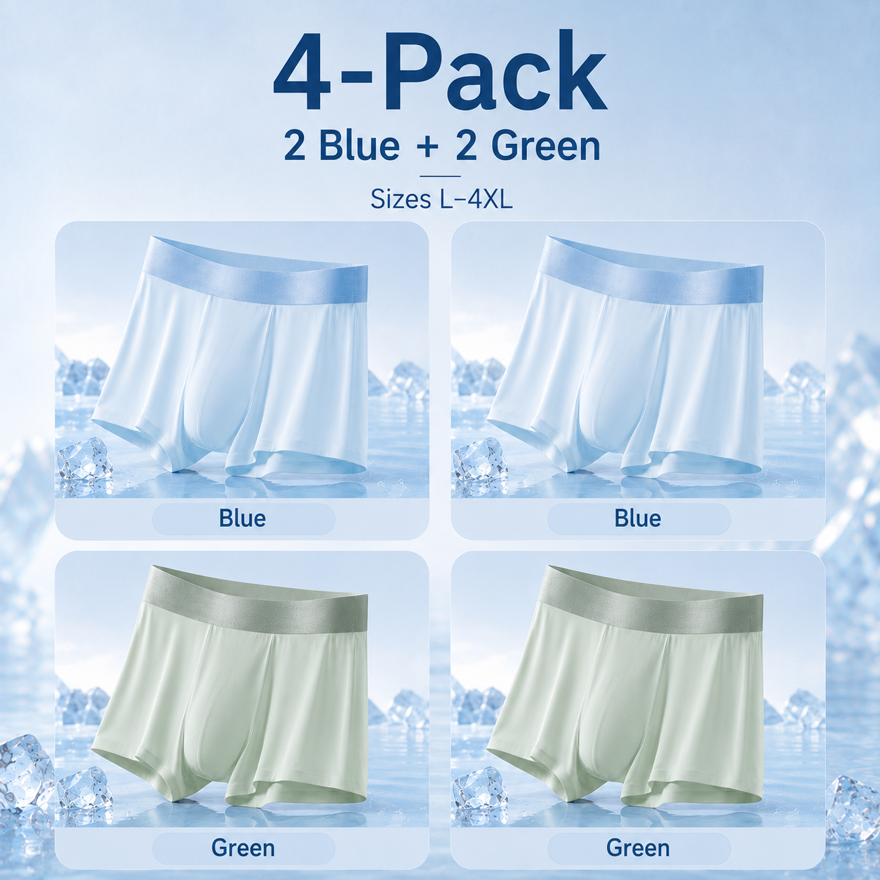 Ice Silk Underwear – Men & Women