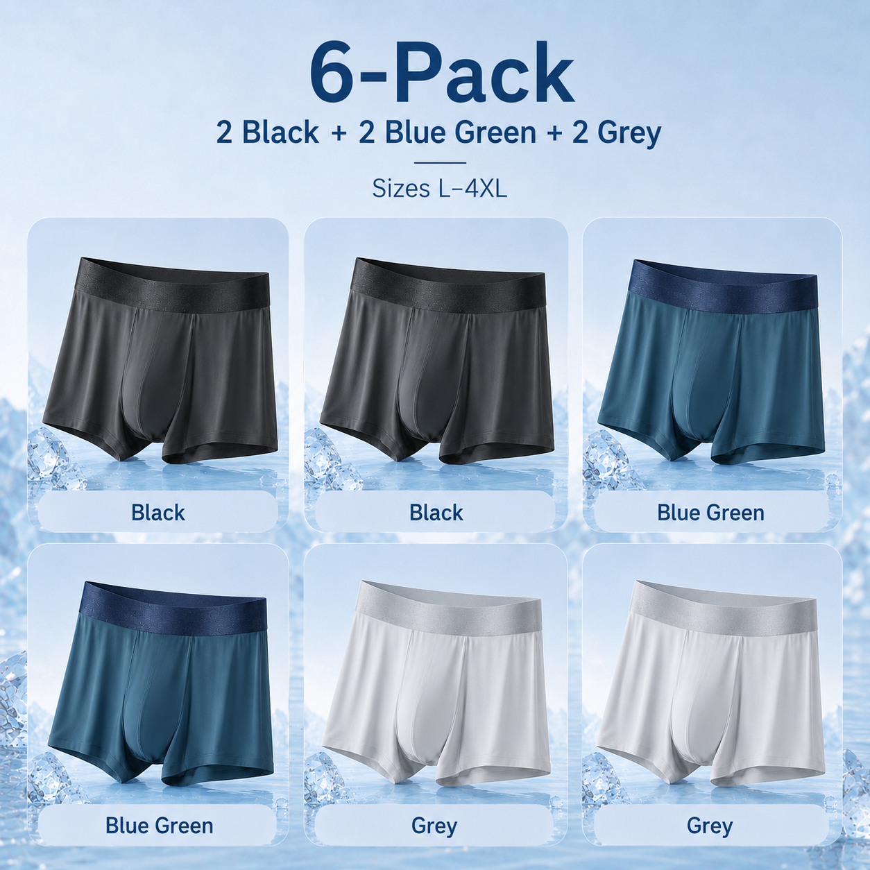 Ice Silk Underwear – Men & Women
