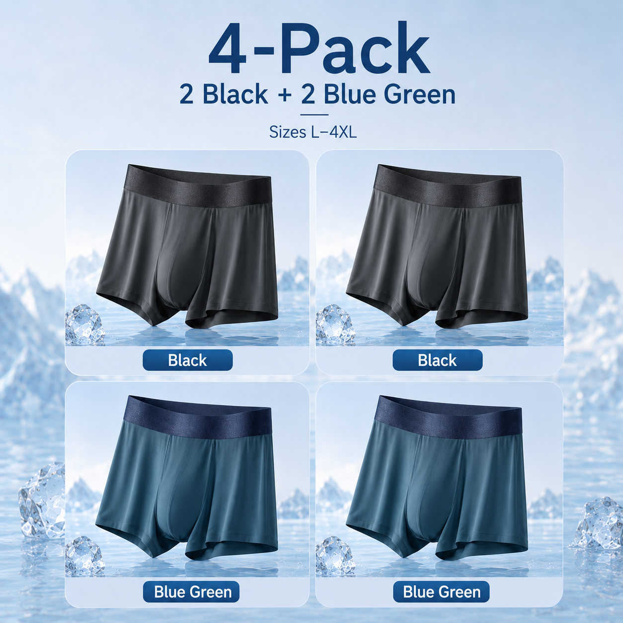 Ice Silk Underwear – Men & Women