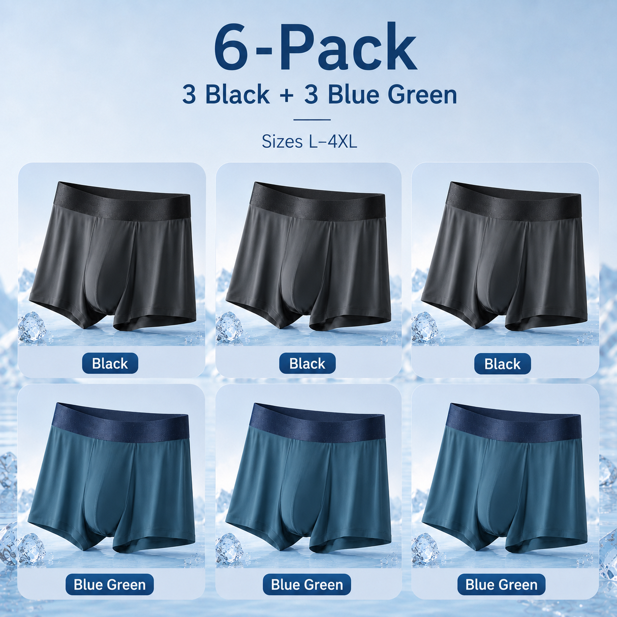 Ice Silk Underwear – Men & Women