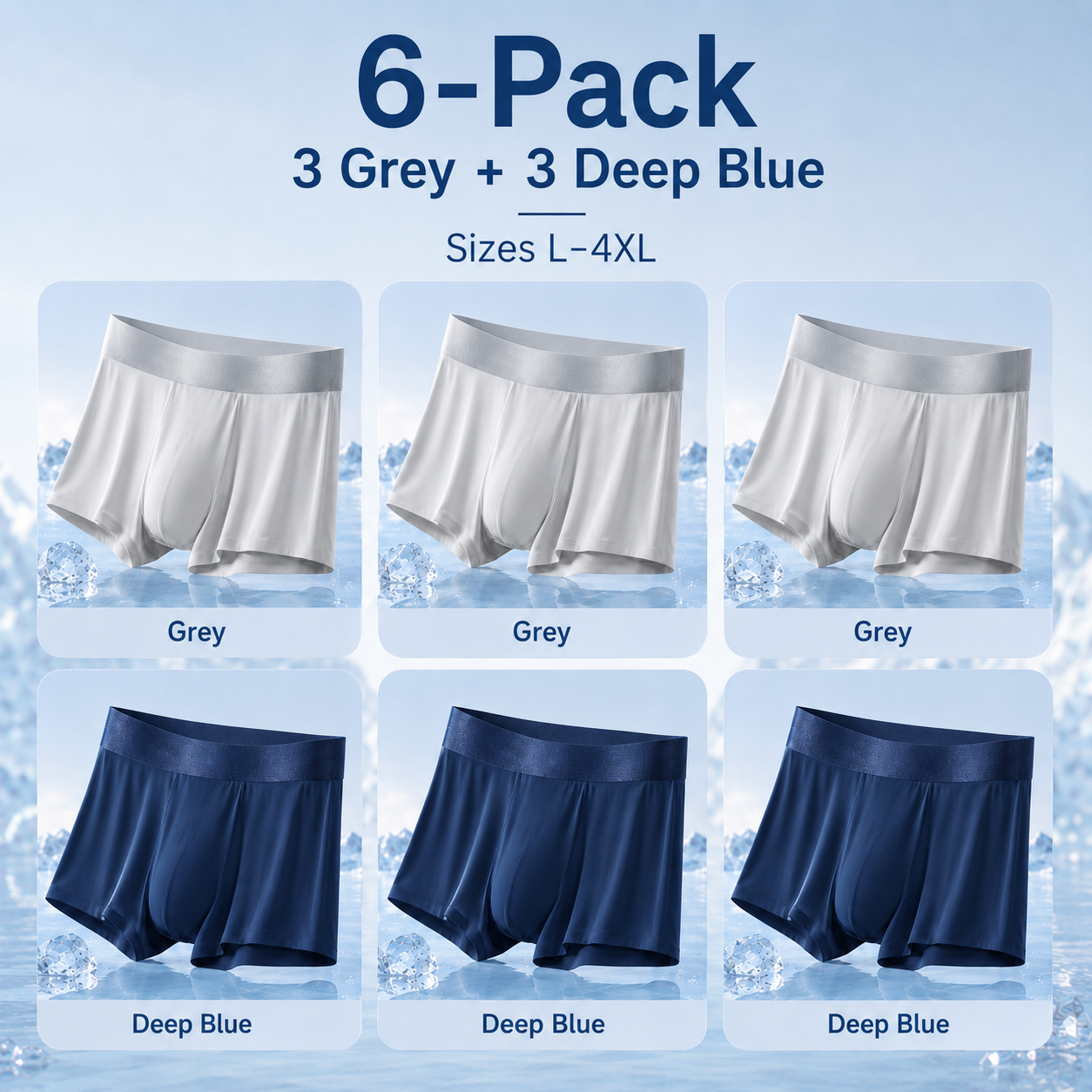 Ice Silk Underwear – Men & Women