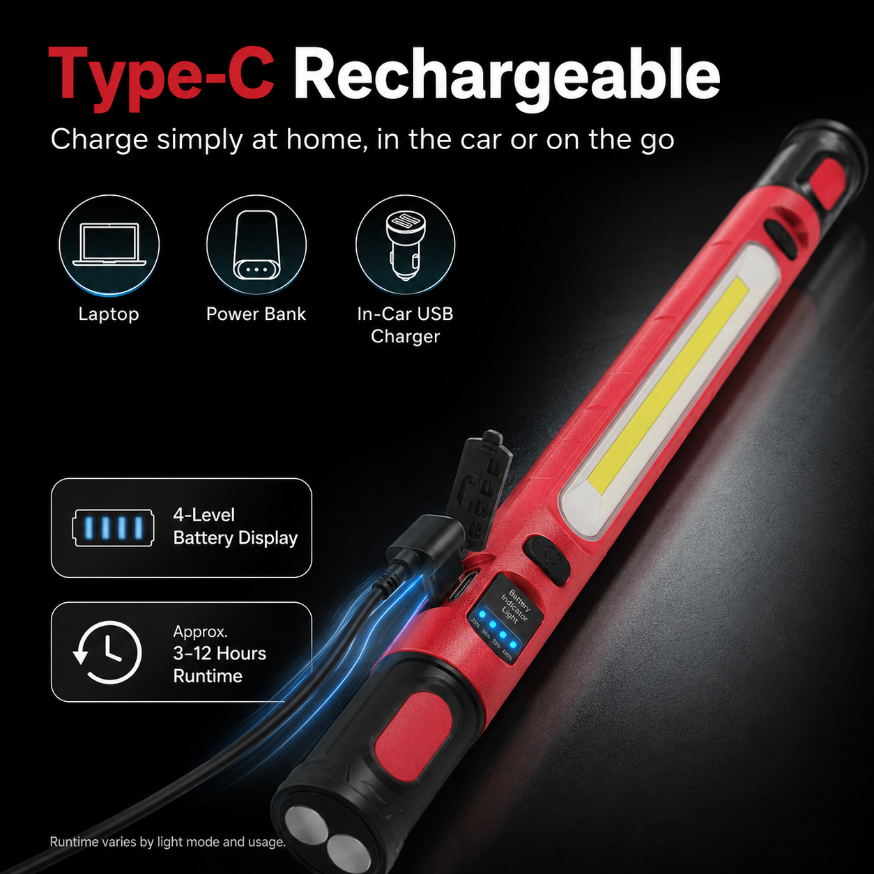 Under Hood Work Light Bar