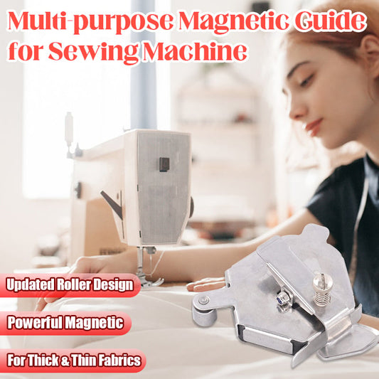 Upgraded Multi-Purpose Magnetic Guide for Sewing Machine