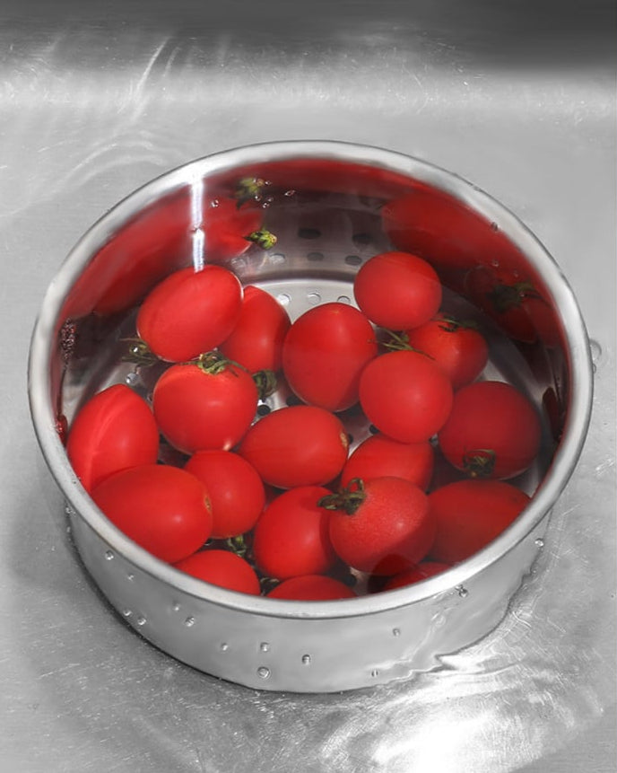Swan stainless steel drain basket