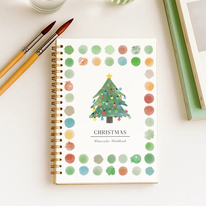Beginner-Friendly Watercolor Workbook