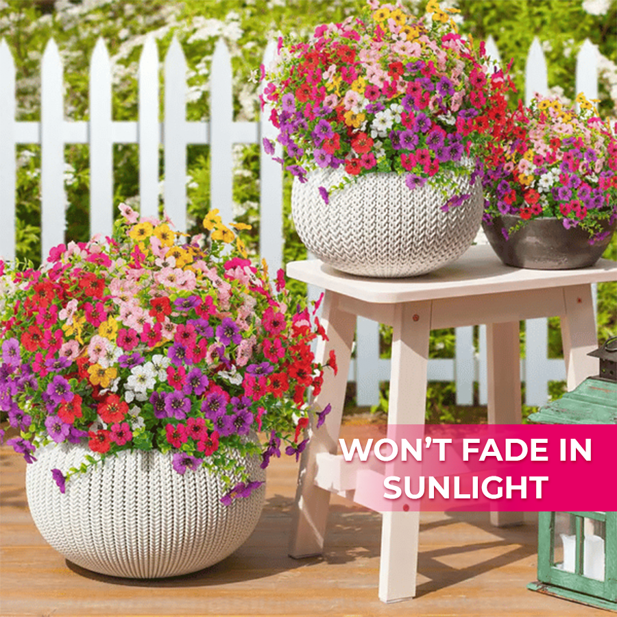 Lifelike Outdoor Flowers That Won’t Fade – No Watering, No Maintenance