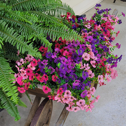 Lifelike Outdoor Flowers That Won’t Fade – No Watering, No Maintenance