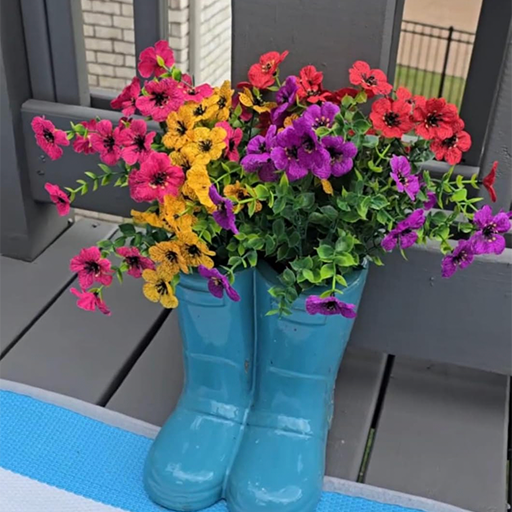 Lifelike Outdoor Flowers That Won’t Fade – No Watering, No Maintenance