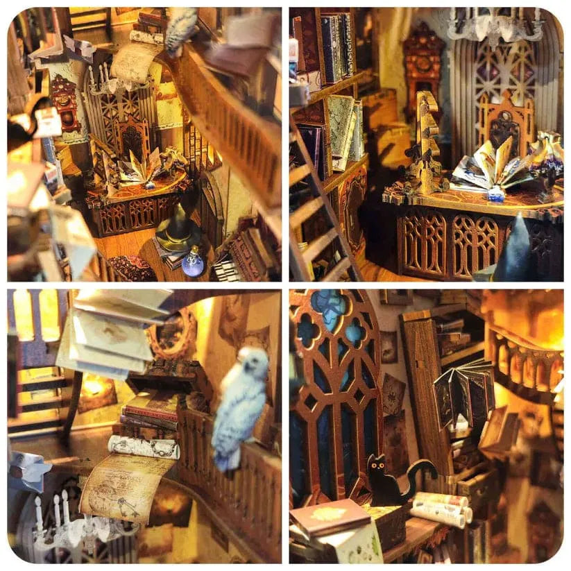 Magic World-DIY 3D Book Nook Model Kit