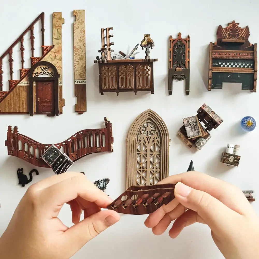 Magic World-DIY 3D Book Nook Model Kit