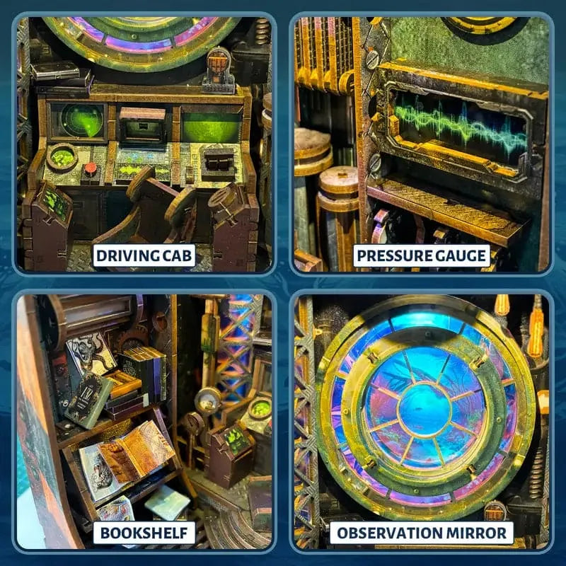 Deep Sea Adventure-DIY 3D Book Nook Model Kit