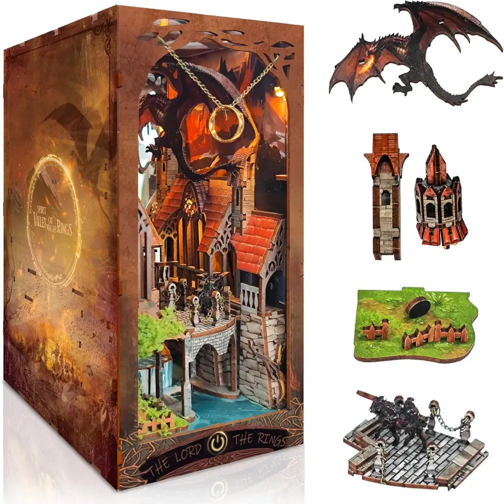 Magic Ring-DIY 3D Book Nook Model Kit