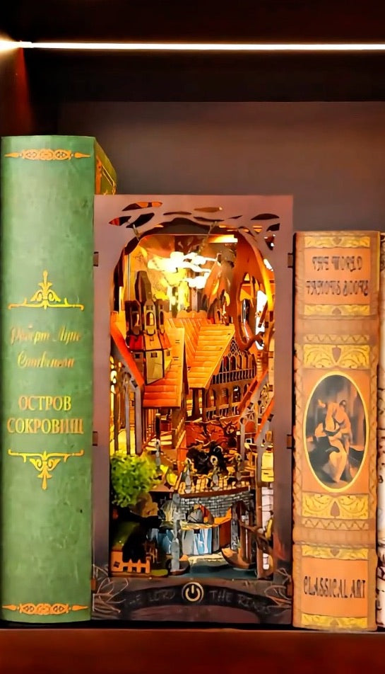 Magic Ring-DIY 3D Book Nook Model Kit