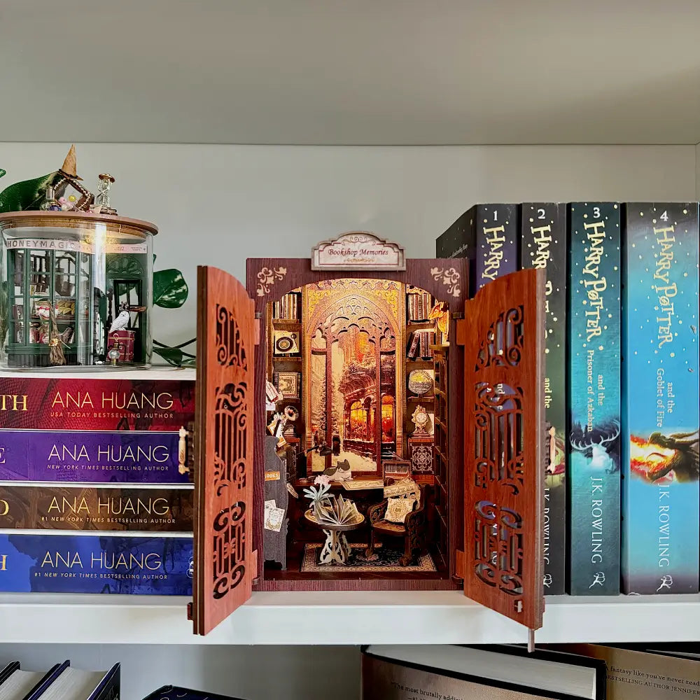 Bookshop Memories-DIY 3D Book Nook Model Kit