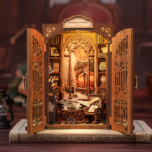 Bookshop Memories-DIY 3D Book Nook Model Kit