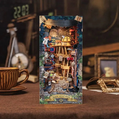 Magic Alley-DIY 3D Book Nook Model Kit