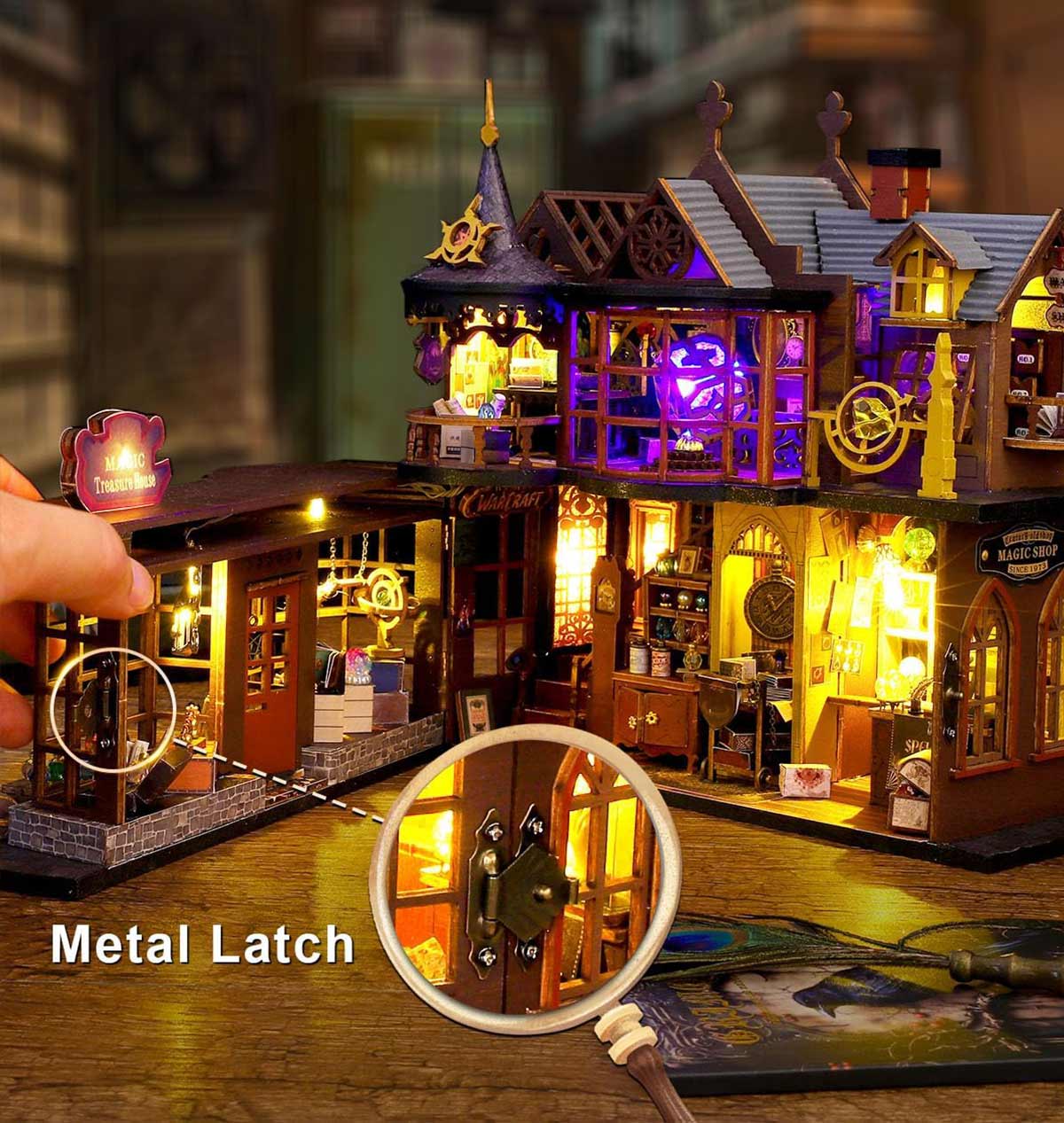 Magic Treasure House-DIY 3D Book Nook Model Kit