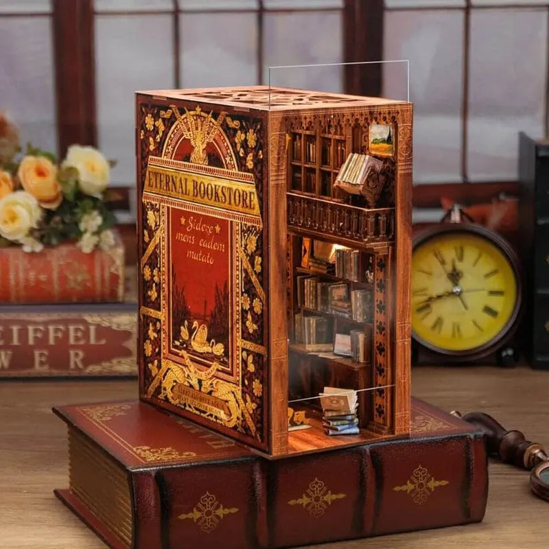 Eternal Bookstore-DIY 3D Book Nook Model Kit