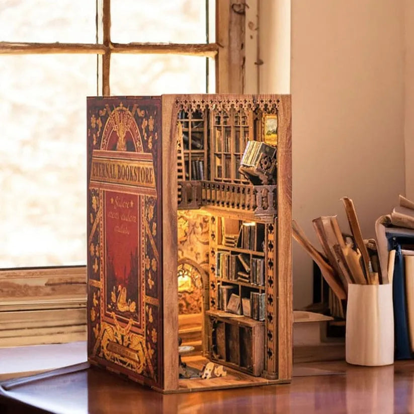 Eternal Bookstore-DIY 3D Book Nook Model Kit