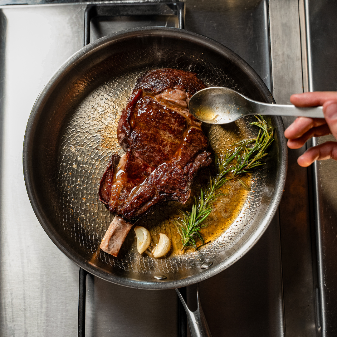 Titanium Hammered Pan