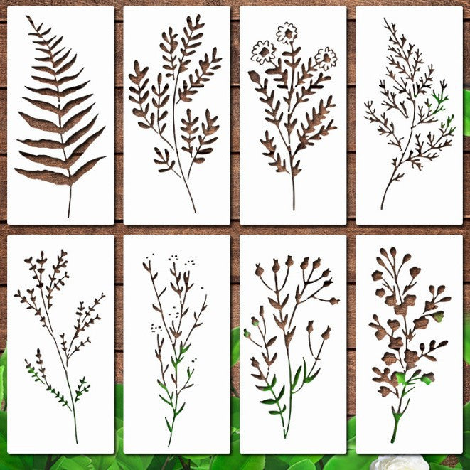 💐WildBloom Reusable Flower Stencils🌿DIY Art & Craft BloomTrace