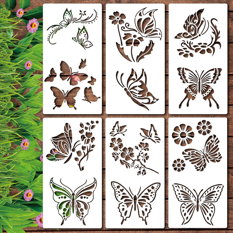 💐WildBloom Reusable Flower Stencils🌿DIY Art & Craft BloomTrace
