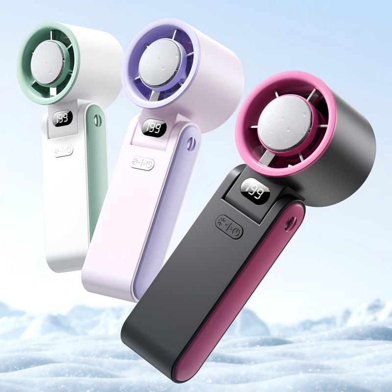 Portable Ice Cooling Fan