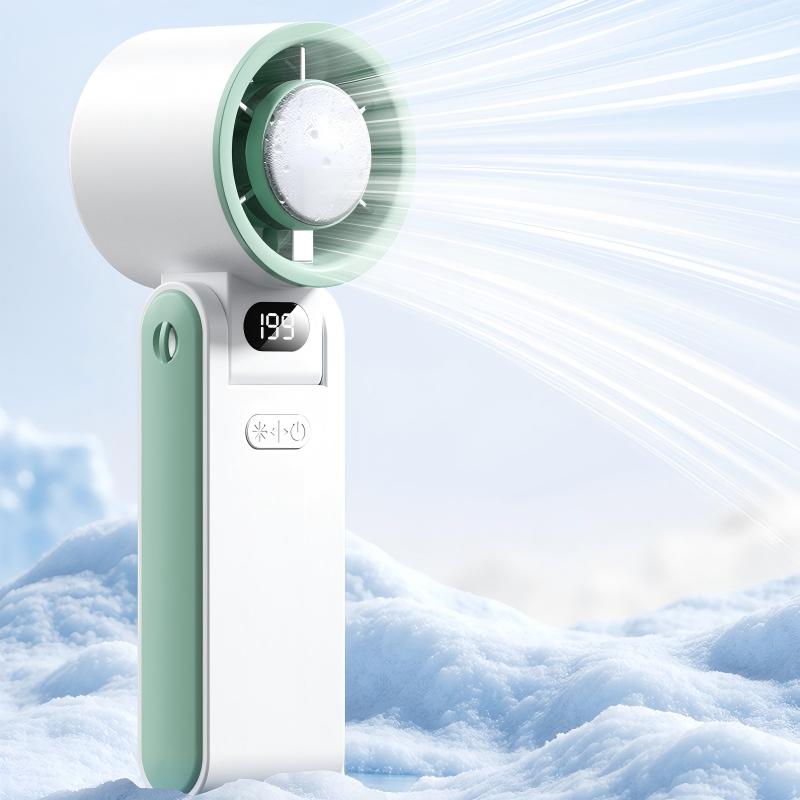 Portable Ice Cooling Fan