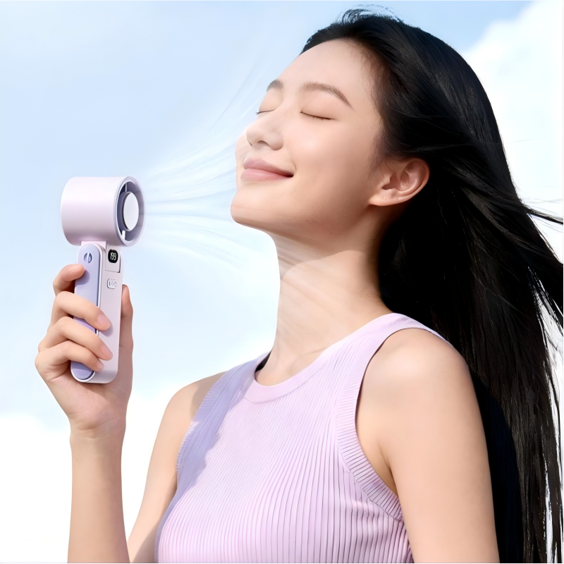 Portable Ice Cooling Fan