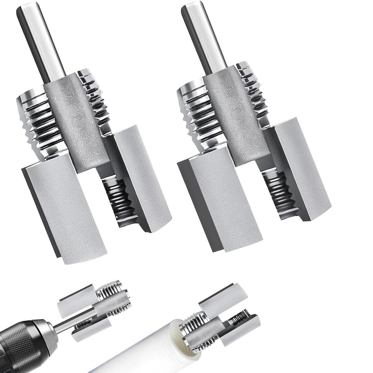 Multi-Purpose Pipe Threader Tool for Quick & Easy Pipe Thread Cutting