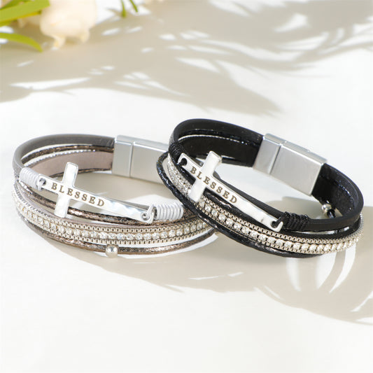 Cross Woven Bracelet