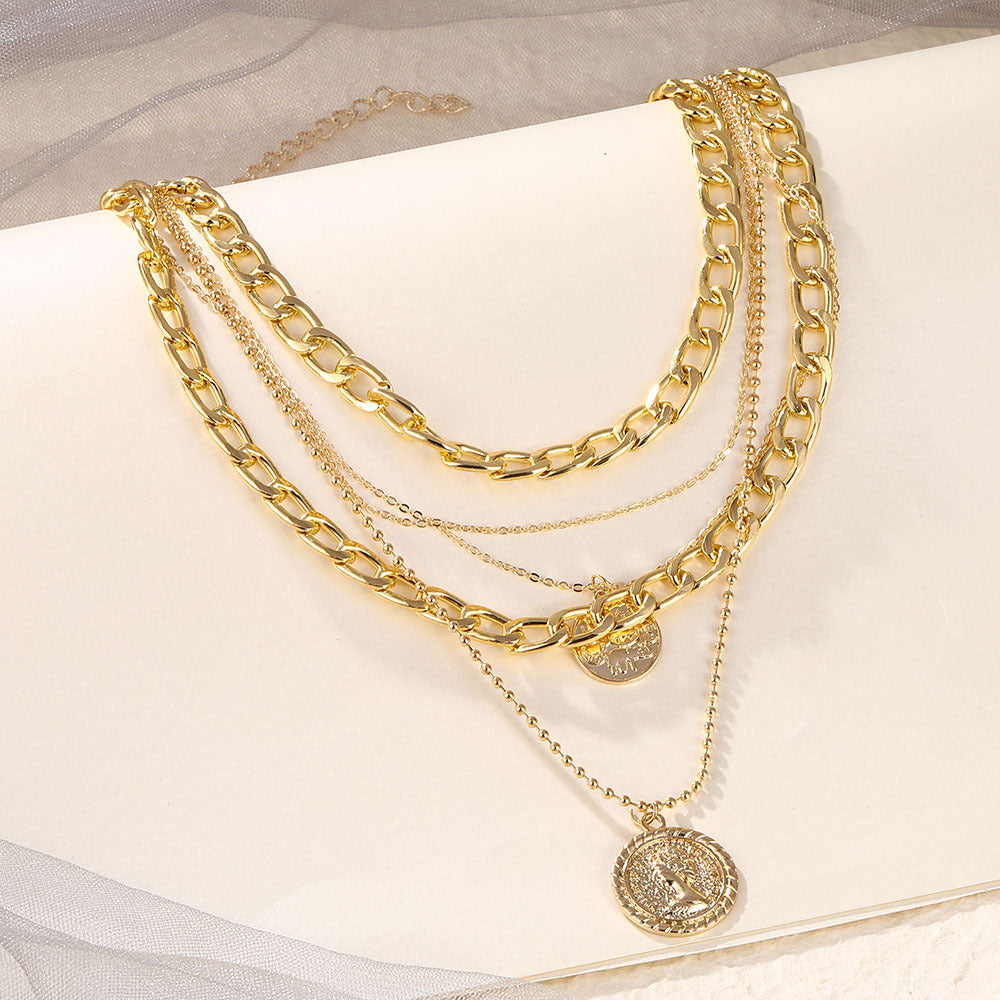 Layered Pendant Necklace