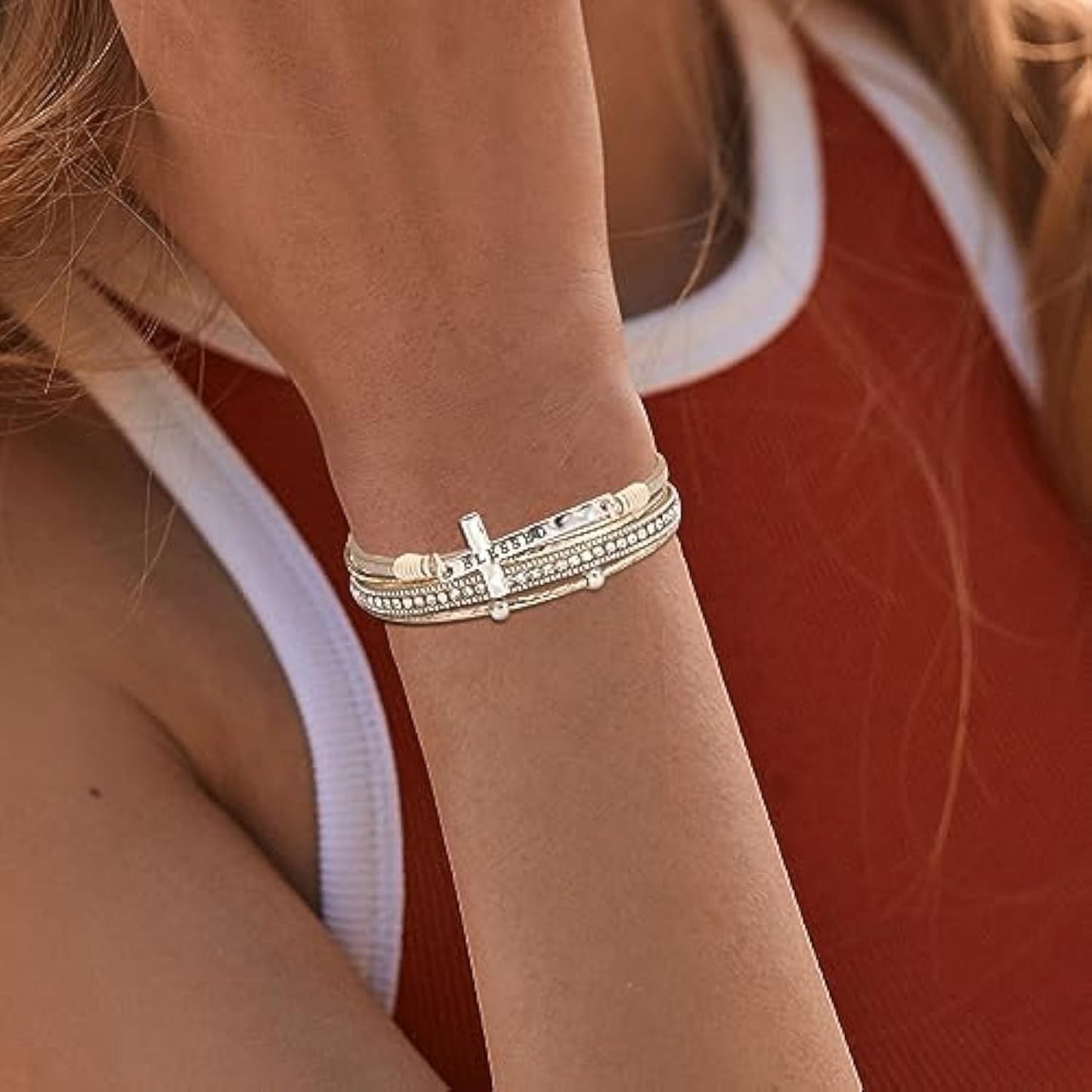Boho Leather Wrap Bracelet