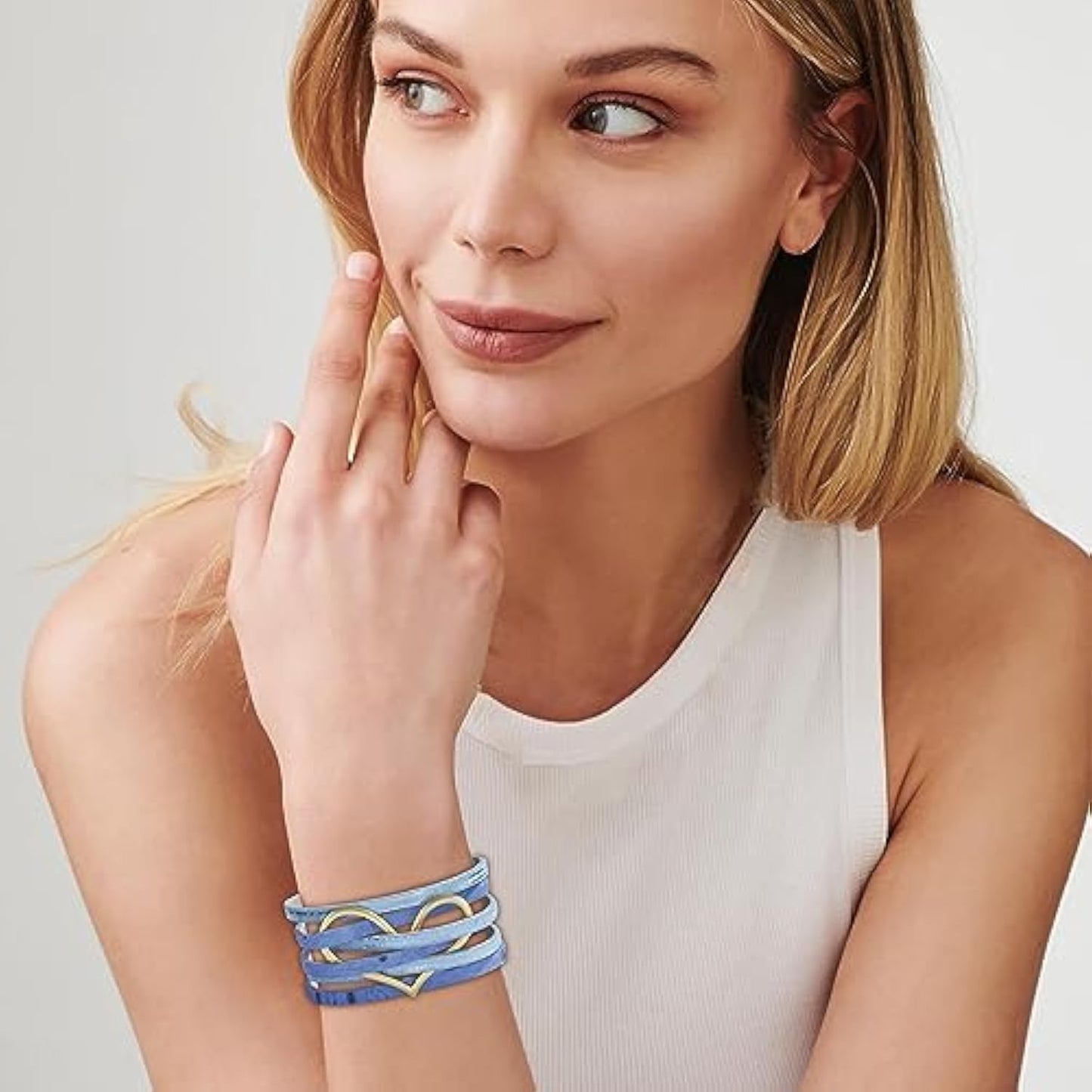Boho Leather Wrap Bracelet