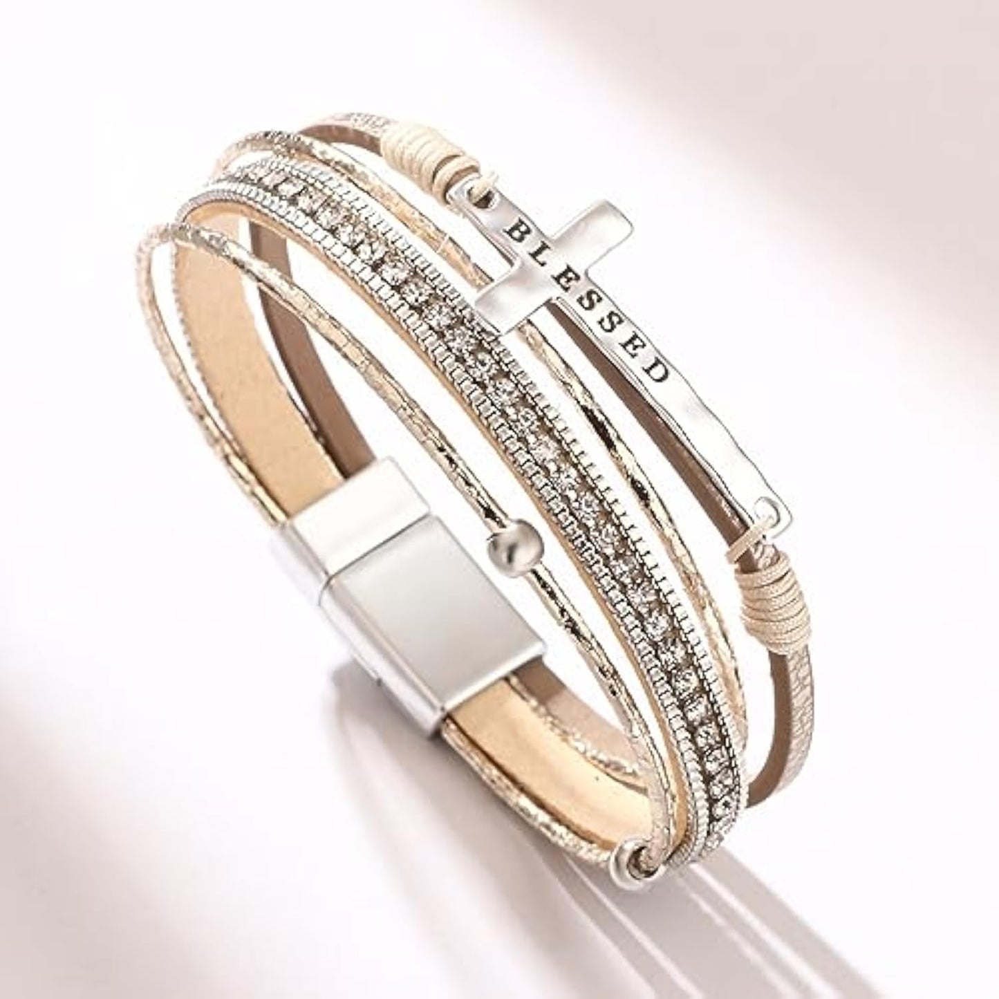 Boho Leather Wrap Bracelet