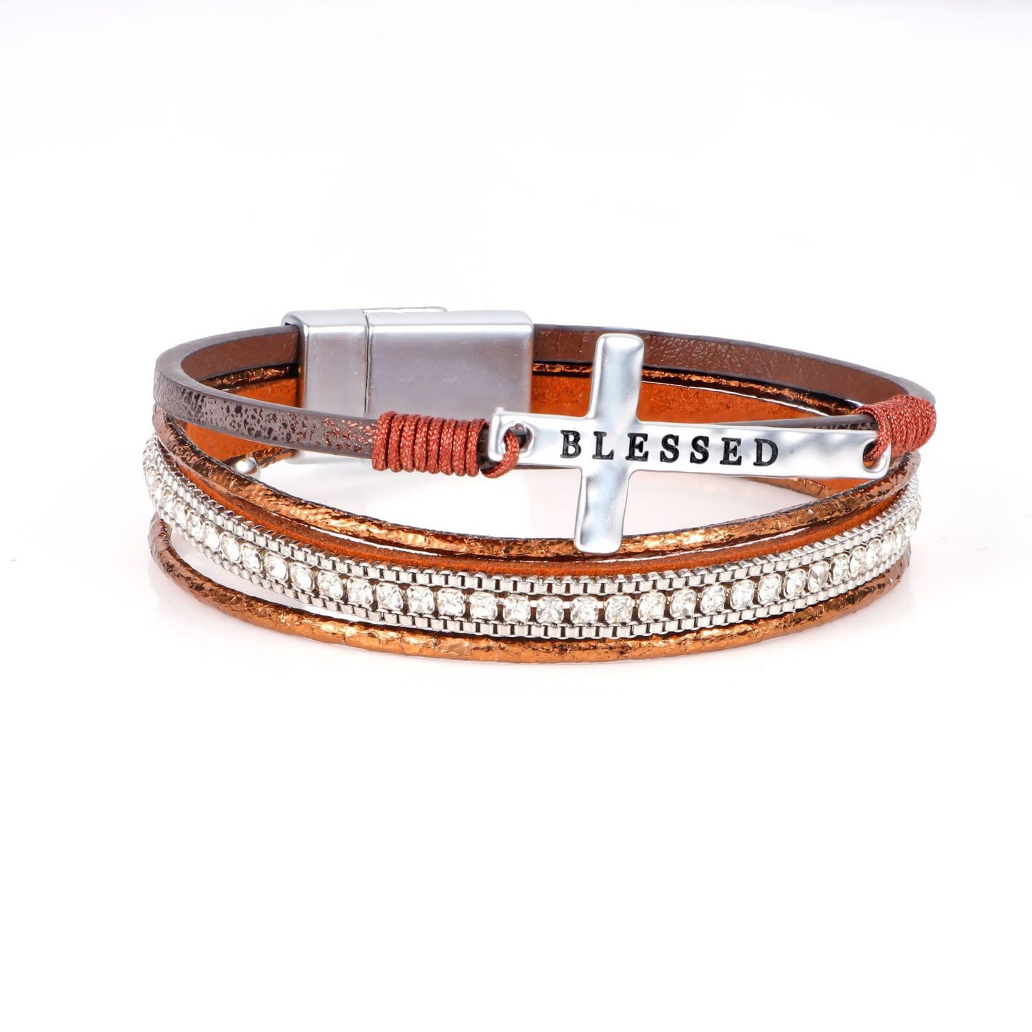 Boho Leather Wrap Bracelet